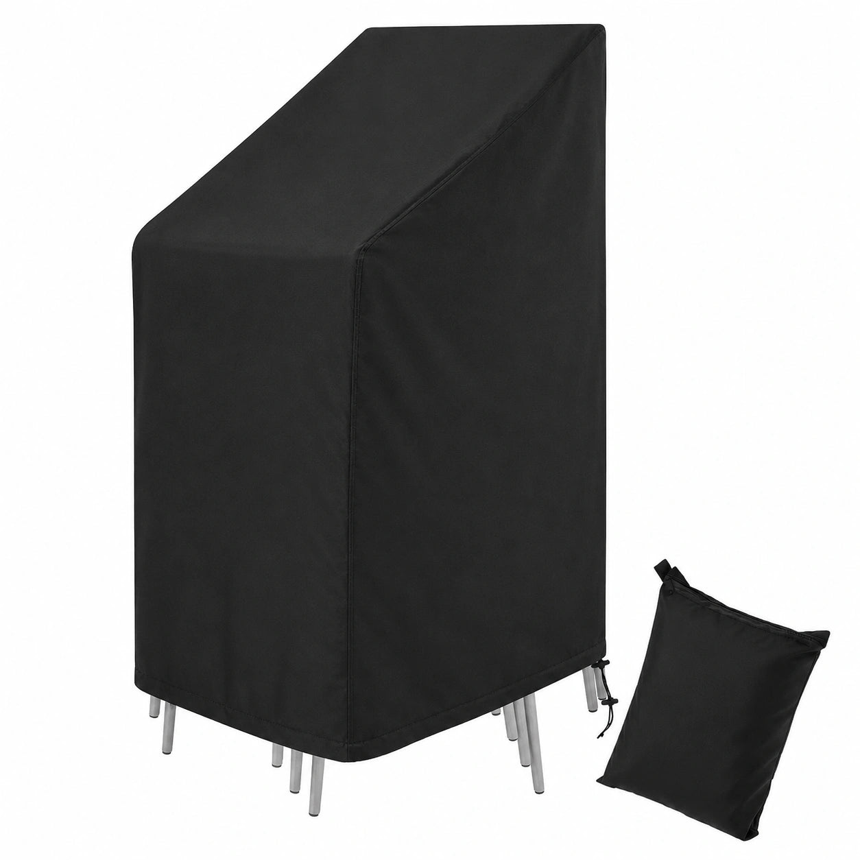 Wasserdichte UV-beständige Abdeckung für Gartenstühle, 420D Oxford, 75x75x120cm