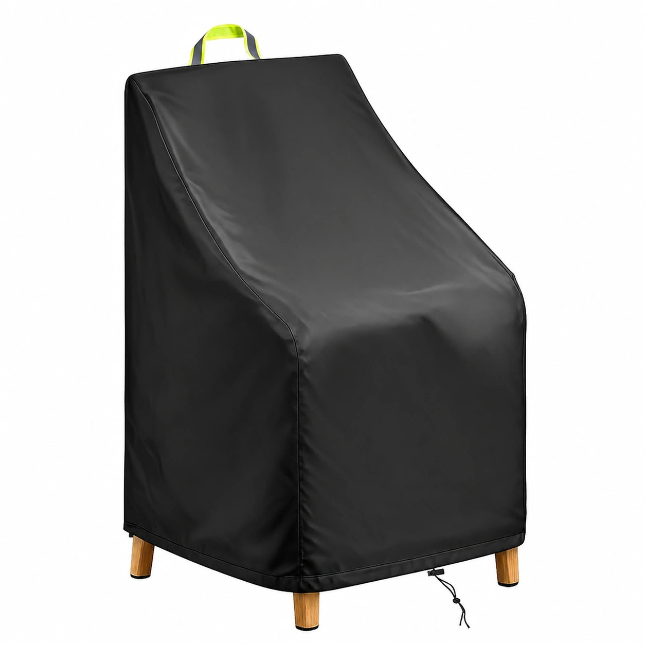 Robuste Schutzhülle für Gartenstühle, wasserdicht & UV-beständig, 420D Oxford, mit Zugband, 70x70x80/120cm, 2 Stück