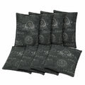 Hochwertige Gartenstuhlauflagen Niederlehner - 4er Set, Anthrazit