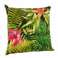 Ergonomisches Stuhlkissen mit Dschungelmuster – 50x50 cm – Grün – Baumwolle & Polyester